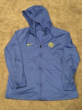 Nike Club America Hooded Full-Zip Dri-fit Long Sleeve